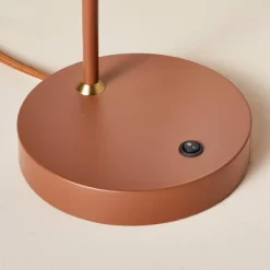 20" Metal Task Lamp With USB Port Terracotta Brown (Includes LED Light Bulb) - Hearth & Hand™ With Magnolia 9 20" Metal Task Lamp With USB Port Terracotta Brown (Includes LED Light Bulb) - Hearth & Hand™ With Magnolia -Home Decor Store GUEST 009de372 e973 4433 b4c3 9d6014567bba