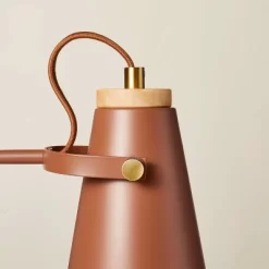 20" Metal Task Lamp With USB Port Terracotta Brown (Includes LED Light Bulb) - Hearth & Hand™ With Magnolia 8 20" Metal Task Lamp With USB Port Terracotta Brown (Includes LED Light Bulb) - Hearth & Hand™ With Magnolia -Home Decor Store GUEST 0119d441 dfda 41a0 98f0 523a37861806