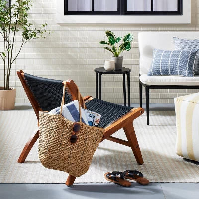 Natural Woven Market Bag - Hearth & Hand™ With Magnolia 3 Natural Woven Market Bag - Hearth & Hand™ With Magnolia