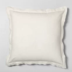 26"x26" Cotton & Linen Blend Euro Pillow - Hearth & Hand™ With Magnolia 11 26"x26" Cotton & Linen Blend Euro Pillow - Hearth & Hand™ With Magnolia -Home Decor Store GUEST 13ff8b03 195c 4d16 b116 932032f3a8a8