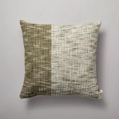 18"x18" Vertical Color Block Square Throw Pillow - Hearth & Hand™ With Magnolia -Home Decor Store GUEST 16ced70f fa14 47c7 bf20 e0d0c763d32d