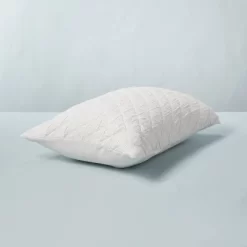 Diamond Stripe Matelassé Pillow Sham - Hearth & Hand™ With Magnolia 7 Diamond Stripe Matelassé Pillow Sham - Hearth & Hand™ With Magnolia -Home Decor Store GUEST 1d1dfbac f897 4282 b3ef 0d6687000785