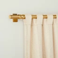 Fleck Stripe Leno Weave Curtain Panel Natural - Hearth & Hand™ With Magnolia -Home Decor Store GUEST 1f5ec473 c412 41e9 9654 b9d01af55308