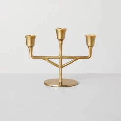 Antiqued Metal Taper Candelabra Brass Finish - Hearth & Hand™ With Magnolia 9 Antiqued Metal Taper Candelabra Brass Finish - Hearth & Hand™ With Magnolia -Home Decor Store GUEST 2054f4fa 777a 4318 b48d 70582e1018fb