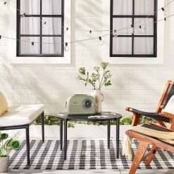 10ct Incandescent Indoor/Outdoor Orb String Lights Black/White - Hearth & Hand™ With Magnolia