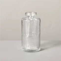 Ribbed Clear Glass Bud Vase - Hearth & Hand™ With Magnolia -Home Decor Store GUEST 2286386d 3a94 4818 84ed f09772246027
