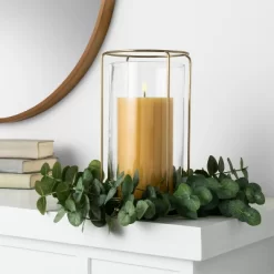 Faux Eucalyptus Wreath - Hearth & Handâ„¢ With Magnolia