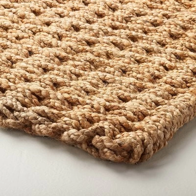 Basket Weave Jute Doormat Natural - Hearth & Hand™ With Magnolia 4 Basket Weave Jute Doormat Natural - Hearth & Hand™ With Magnolia - Image 2