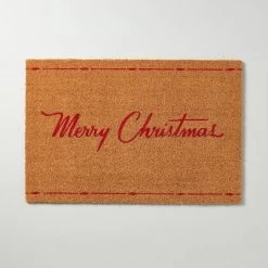 Merry Christmas Coir Doormat Tan/Red - Hearth & Hand™ With Magnolia 8 Merry Christmas Coir Doormat Tan/Red - Hearth & Hand™ With Magnolia -Home Decor Store GUEST 3ca3c7c7 9ffa 460b b138 242b7efb3d97