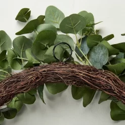 24" Faux Seeded Eucalyptus Wreath - Hearth & Hand™ With Magnolia 7 24" Faux Seeded Eucalyptus Wreath - Hearth & Hand™ With Magnolia -Home Decor Store GUEST 3d7ecc78 94d6 48fc 863e 0b71f2a7dee9