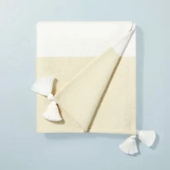 Tasseled Color Block Woven Throw Blanket - Hearth & Hand™ With Magnolia 17 Tasseled Color Block Woven Throw Blanket - Hearth & Hand™ With Magnolia -Home Decor Store GUEST 49823eff bab3 42b1 9eed 76b0cb16af7e