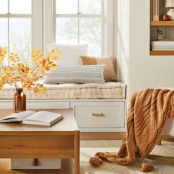 Horizontal Chain Stripe Throw Pillow - Hearth & Handâ„¢ With Magnolia