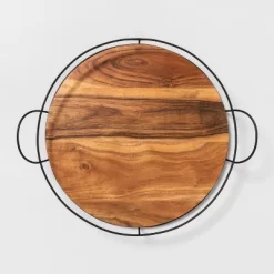 Wood And Metal Tray - Hearth & Handâ„¢ With Magnolia