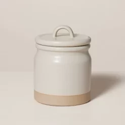 Dry Goods Stoneware Crock Canister Warm Gray/Clay - Hearth & Hand™ With Magnolia 11 Dry Goods Stoneware Crock Canister Warm Gray/Clay - Hearth & Hand™ With Magnolia -Home Decor Store GUEST 562c8051 ac4f 464b a7ab 3e0a2df0f881