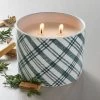Plaid Ceramic Fireside Spruce Jar Christmas Candle Dark Green 11oz - Hearth & Hand™ With Magnolia -Home Decor Store GUEST 56874842 30b2 4956 a167 b5ed2aac1f19