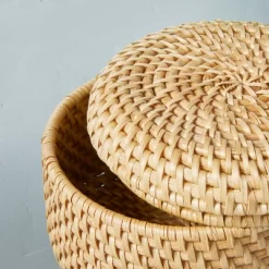 Woven Basket With Lid Natural - Hearth & Hand™ With Magnolia 9 Woven Basket With Lid Natural - Hearth & Hand™ With Magnolia -Home Decor Store GUEST 5771aee5 3de9 4b2d 8eea 1b818536233b