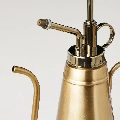 8.5" Lightweight Metal Plant Mister Brass Finish - Hearth & Hand™ With Magnolia 4 8.5" Lightweight Metal Plant Mister Brass Finish - Hearth & Hand™ With Magnolia - Image 2