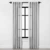 Vertical Stripe Curtain Sheer Gray/Cream - Hearth & Hand™ With Magnolia 1 Vertical Stripe Curtain Sheer Gray/Cream - Hearth & Hand™ With Magnolia -Home Decor Store GUEST 69686a10 e62a 4de1 869f 9c85b0c424b8