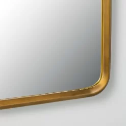 Arched Metal Frame Mirror Brass Finish - Hearth & Hand™ With Magnolia 7 Arched Metal Frame Mirror Brass Finish - Hearth & Hand™ With Magnolia -Home Decor Store GUEST 716e116a 6ee0 4b78 a585 1d1b6a8fc93b