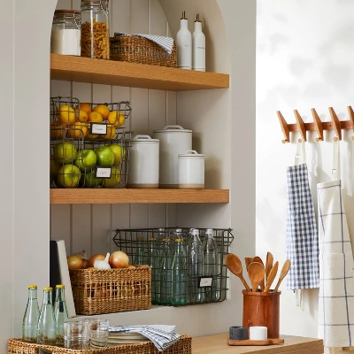 4pk Home Organization Metal Label Set - Hearth & Hand™ With Magnolia 2 4pk Home Organization Metal Label Set - Hearth & Hand™ With Magnolia