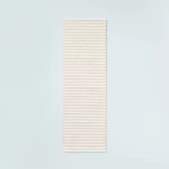 Break Stripe Handmade Area Rug Taupe/Cream - Hearth & Hand™ With Magnolia -Home Decor Store GUEST 92e7605e b9d8 473f 8847 6d48ccfed0a9