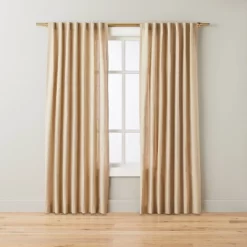 Fleck Stripe Leno Weave Curtain Panel Natural - Hearth & Hand™ With Magnolia -Home Decor Store GUEST 9976e7d5 9983 49c8 a432 f89edf15ed43