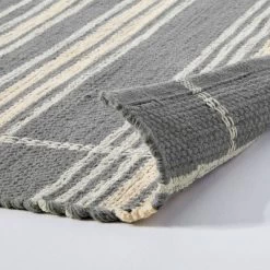 Wool Blend Variegated Stripe Area Rug Dark Gray - Hearth & Hand™ With Magnolia -Home Decor Store GUEST 9dd02d18 6d5e 42bb a6fd 2ce15248043f