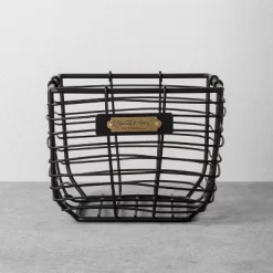 Wire Storage Basket Black - Hearth & Hand™ With Magnolia -Home Decor Store GUEST 9efe2300 6485 4139 a4f9 0d72fff69623