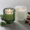 2pk Fluted Glass Candle Gift Set - Cypress & Pine/Mulled Spice 4.6oz - Hearth & Hand™ With Magnolia 1 2pk Fluted Glass Candle Gift Set - Cypress & Pine/Mulled Spice 4.6oz - Hearth & Hand™ With Magnolia -Home Decor Store GUEST a78d43bc a129 4179 862d 5e695b315238