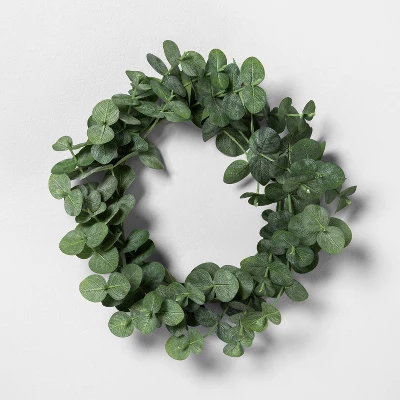 Faux Eucalyptus Wreath - Hearth & Hand™ With Magnolia 5 Faux Eucalyptus Wreath - Hearth & Hand™ With Magnolia - Image 3