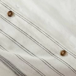 Alternating Pinstripe Duvet & Sham Set Gray/Cream - Hearth & Hand™ With Magnolia -Home Decor Store GUEST aa496374 65f3 4114 bcad 288ec108eead