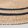 Round 5' Double Stripe Braided Jute Area Rug Charcoal/Tan - Hearth & Hand™ With Magnolia -Home Decor Store GUEST aec93249 e4da 4d8c 844c ee40d0192a0a