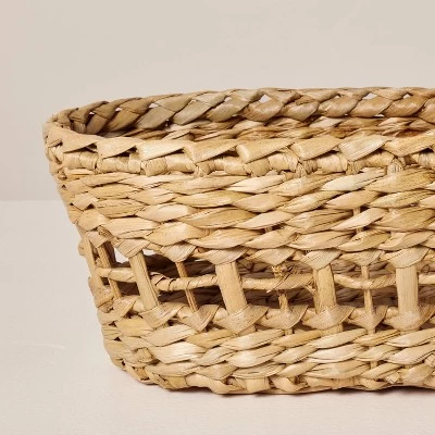 Oblong Woven Bread Basket Natural - Hearth & Hand™ With Magnolia 4 Oblong Woven Bread Basket Natural - Hearth & Hand™ With Magnolia - Image 2