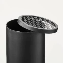 Wood Burning Outdoor Metal Fire Pit Chimenea Black - Hearth & Hand™ With Magnolia -Home Decor Store GUEST b69efae0 0241 4465 a842 17d382ced823