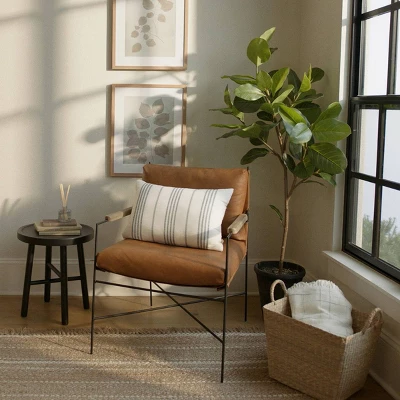 39" Faux Audrey Ficus Tree - Hearth & Hand™ With Magnolia 6 39" Faux Audrey Ficus Tree - Hearth & Hand™ With Magnolia - Image 4