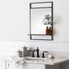 Bath Mirror With Shelf Black - Hearth & Hand™ With Magnolia 1 Bath Mirror With Shelf Black - Hearth & Hand™ With Magnolia -Home Decor Store GUEST c1cf3256 f0c8 4c0d 8ca0 6397a8d4ca6e