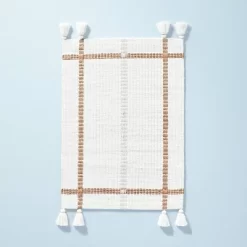 Bold Cross Stripes Tassel Rug Cream/Tan - Hearth & Hand™ With Magnolia 13 Bold Cross Stripes Tassel Rug Cream/Tan - Hearth & Hand™ With Magnolia -Home Decor Store GUEST c1d78612 915a 4d72 a0f1 114937d7c517