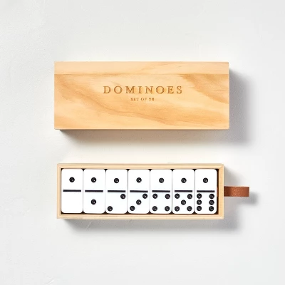 Dominoes Game Set 28pc - Hearth & Hand™ With Magnolia 5 Dominoes Game Set 28pc - Hearth & Hand™ With Magnolia - Image 3
