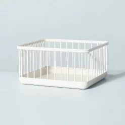 Wire Storage Basket Sour Cream - Hearth & Hand3 With Magnolia -Home Decor Store GUEST d5218d85 1e88 41ac ae9c 0e80d310a44b