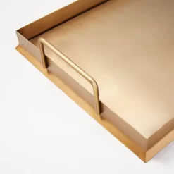 Beveled 12" X 16" Metal Decor Tray Brass Finish - Hearth & Hand™ With Magnolia 7 Beveled 12" X 16" Metal Decor Tray Brass Finish - Hearth & Hand™ With Magnolia -Home Decor Store GUEST d65f60f1 7931 46c6 9fde 1ee80041ecb1