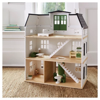 Toy Doll Townhouse With Furniture - Hearth & Hand™ With Magnolia 6 Toy Doll Townhouse With Furniture - Hearth & Hand™ With Magnolia - Image 4