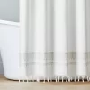 Embroidered Border Stripe Woven Shower Curtain Taupe - Hearth & Hand™ With Magnolia -Home Decor Store GUEST e5deef1f e018 4905 92d5 6fb4bbfaaab8