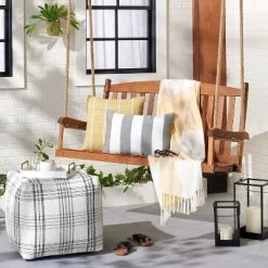 Bold Stripe Indoor/Outdoor Throw Pillow - Hearth & Handâ„¢ With Magnolia