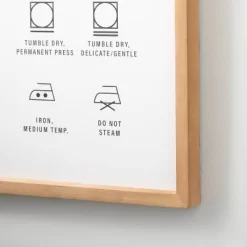 16"x20" Laundry Care Infographic Framed Sign - Hearth & Hand™ With Magnolia 5 16"x20" Laundry Care Infographic Framed Sign - Hearth & Hand™ With Magnolia -Home Decor Store GUEST fc115c50 d34e 4a5b a832 a988adbcf877