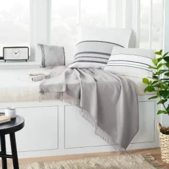 Off-Center Stripes Decorative Pillow Cover - Hearth & Hand™ With Magnolia